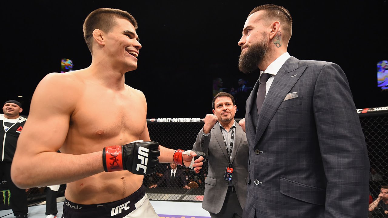 CM Punk on making debut against Mickey Gall