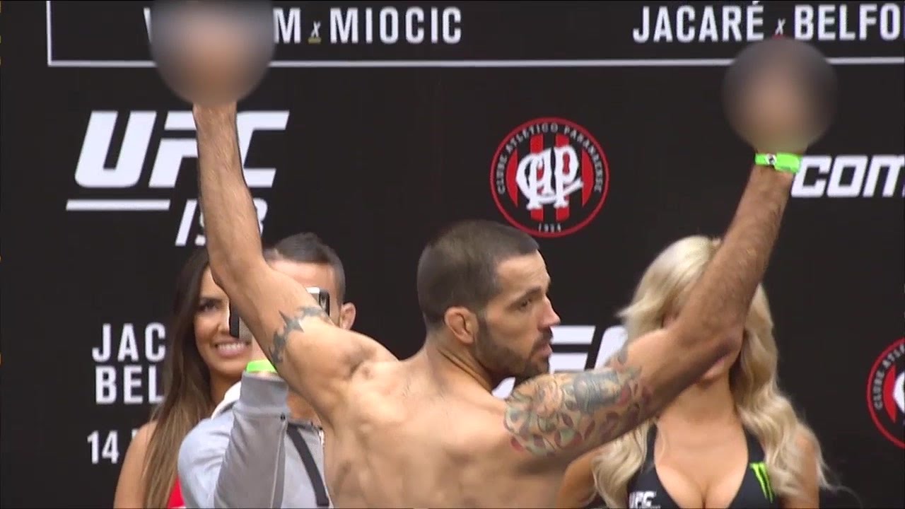 Demian Maia vs. Matt Brown – UFC 198 Weigh-in