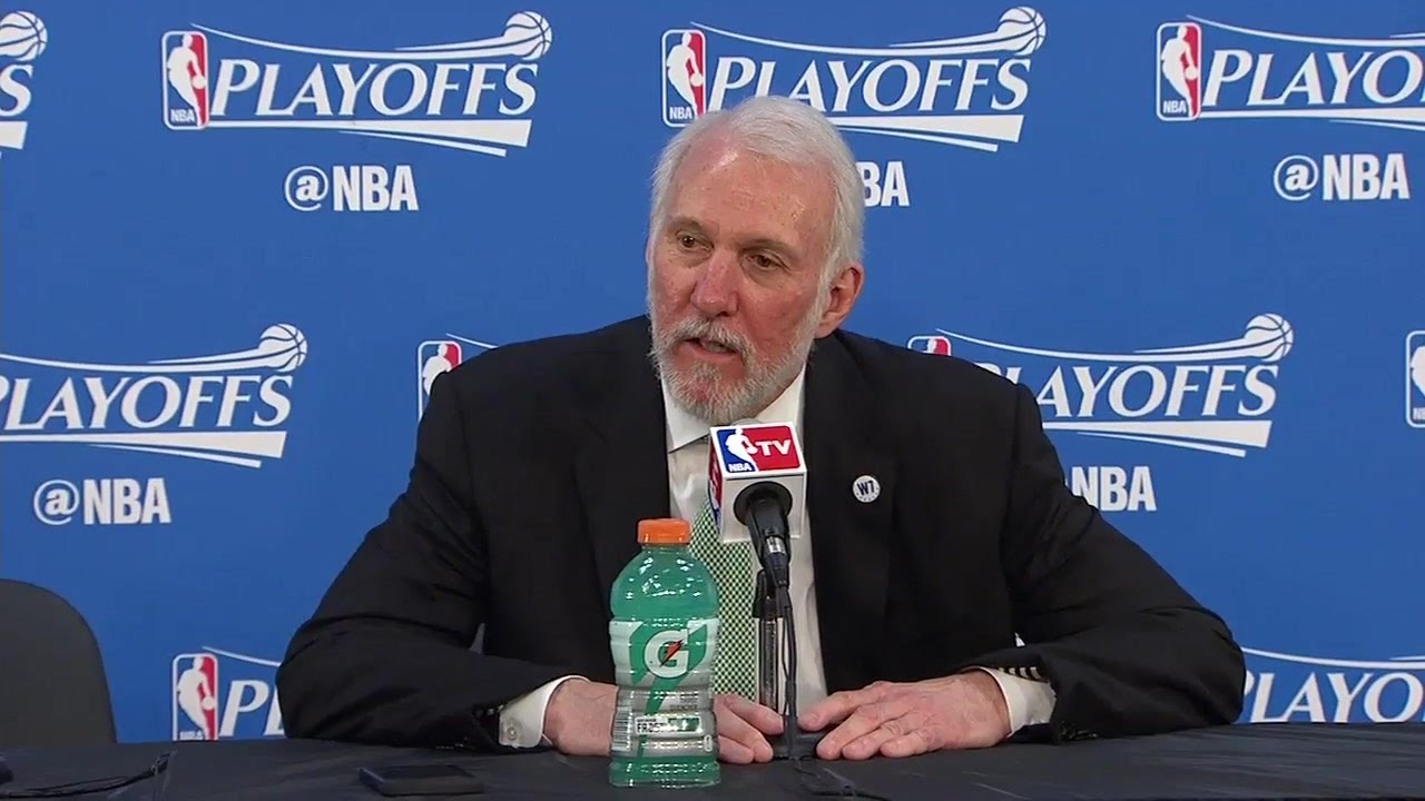 Popovich in classic form after playoff elimination