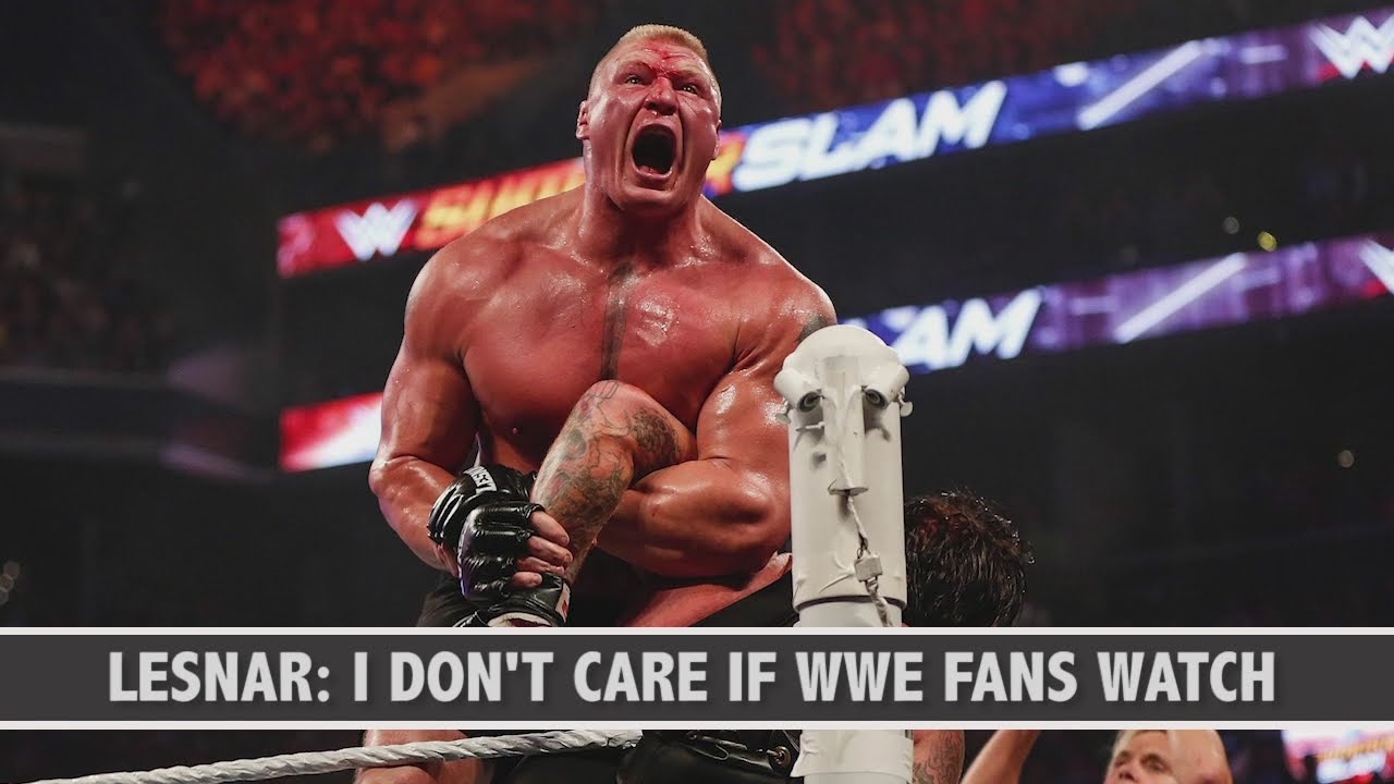 UFC 200 Conference Call: Brock Lesnar doesn’t care if WWE fans watch