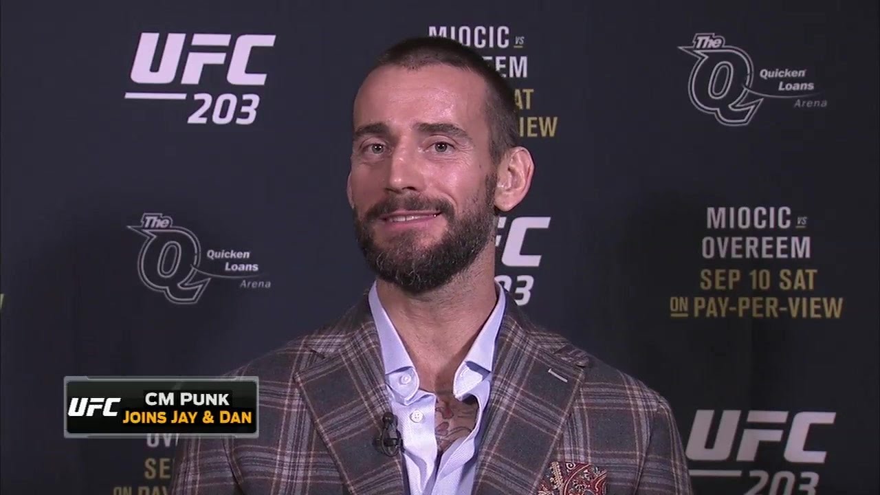 CM Punk is ready to punch Mickey Gall in the face – UFC 203