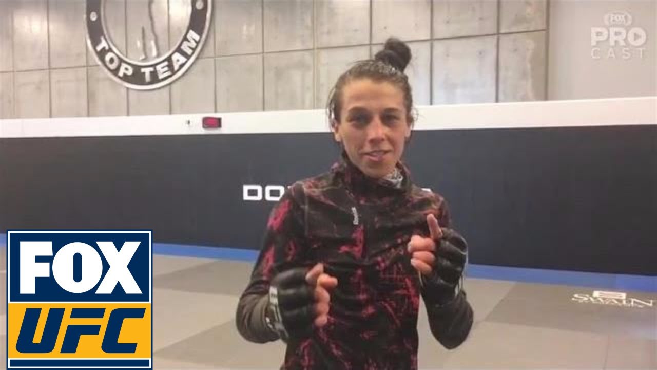 Joanna Jedrzejczyk trains for Karolina Kowalkiewicz ahead