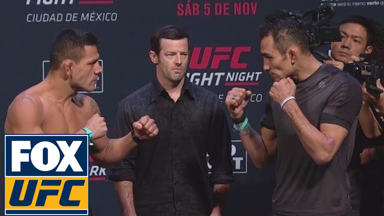 UFC Weigh-In: Rafael Dos Anjos vs. Tony Ferguson | Fight