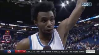 Wolves’ Wiggins gets a surprise from LaVine postgame