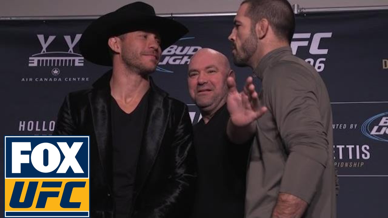 Cowboy Cerrone tried to shake Matt Brown’s hand at UFC 206
