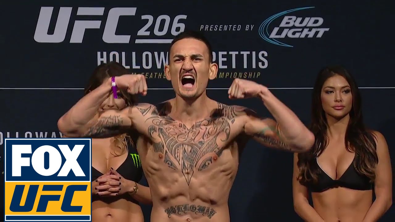UFC 206 Full Weigh-In: Holloway vs. Pettis, Cerrone vs.