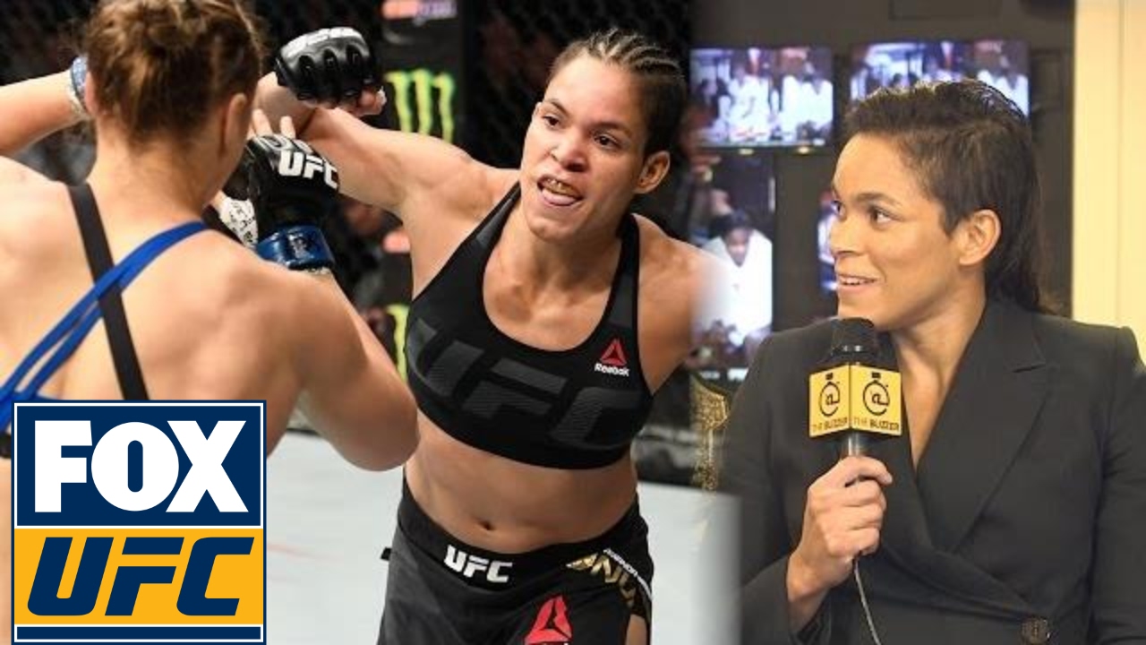 Amanda Nunes loves watching her KO victory over Ronda