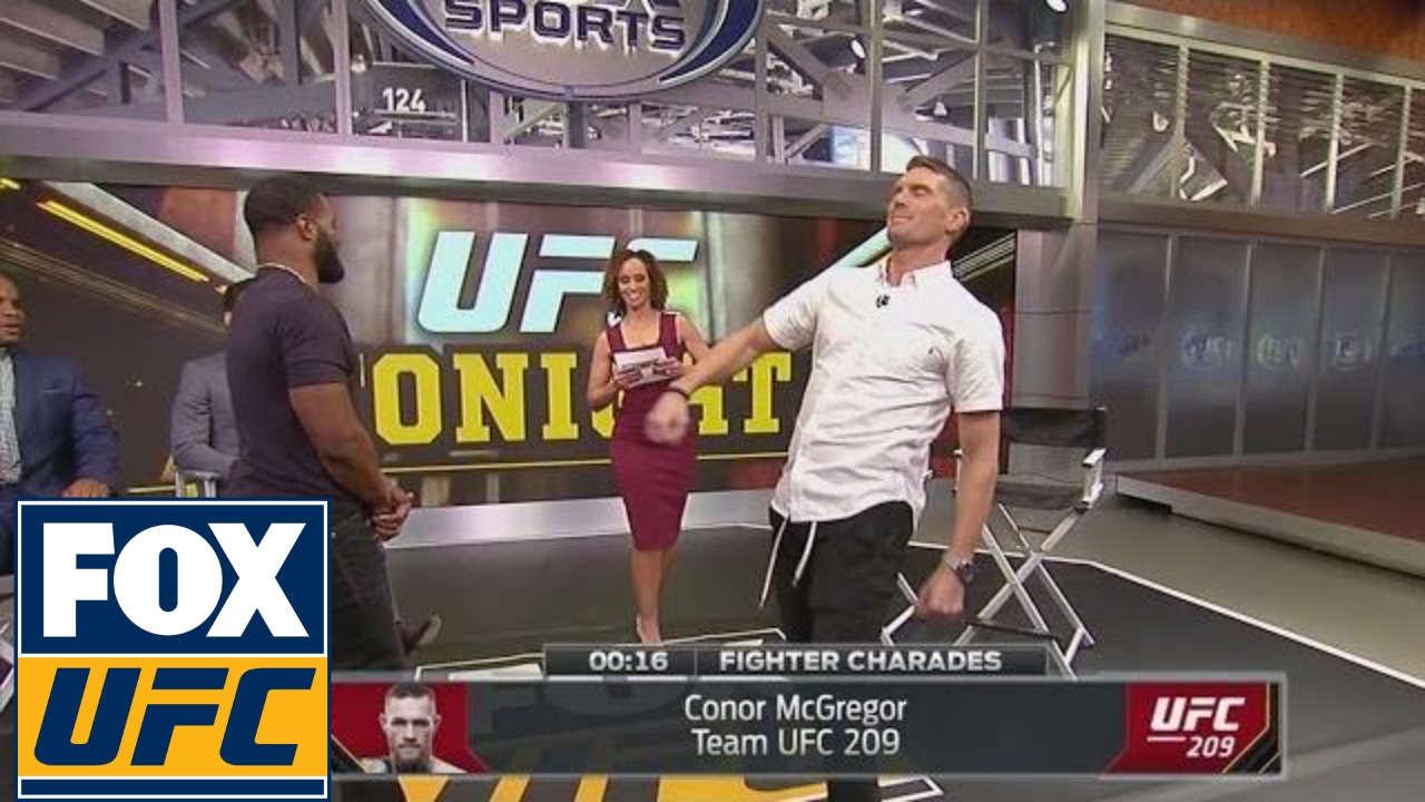 Stephen ‘Wonderboy’ Thompson does his best Conor McGregor