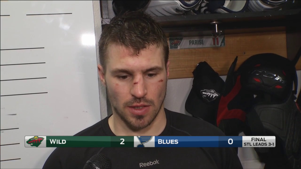 Parise says series has been ‘race to 2’ between Wild, Blues