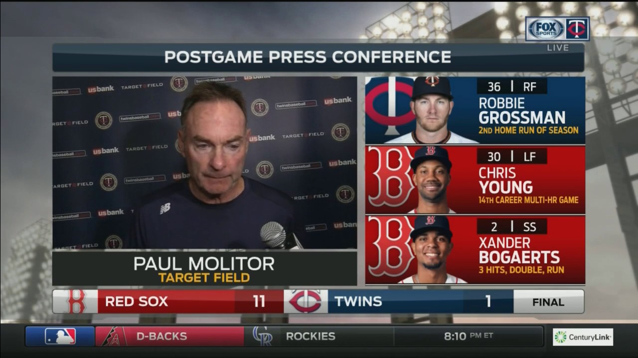 Molitor: Red Sox 8-run inning ‘one of those oddities of the game’