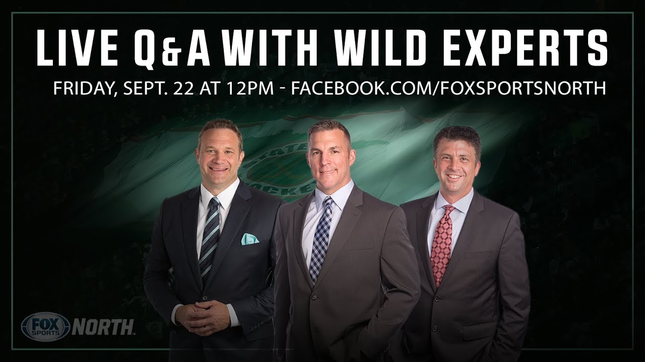 Preseason Q&A with FOX Sports North’s Wild experts
