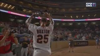 Twins celebrate Byron Buxton’s walk-off home run