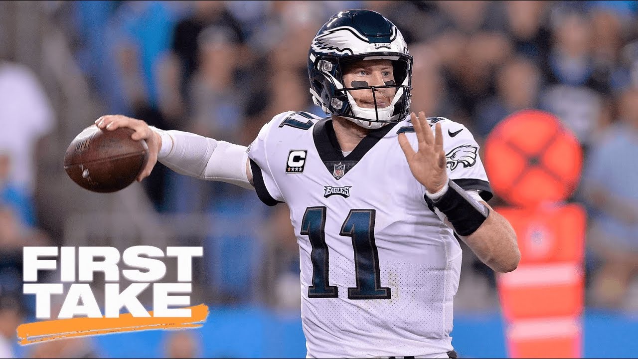 First Take debates if Carson Wentz has