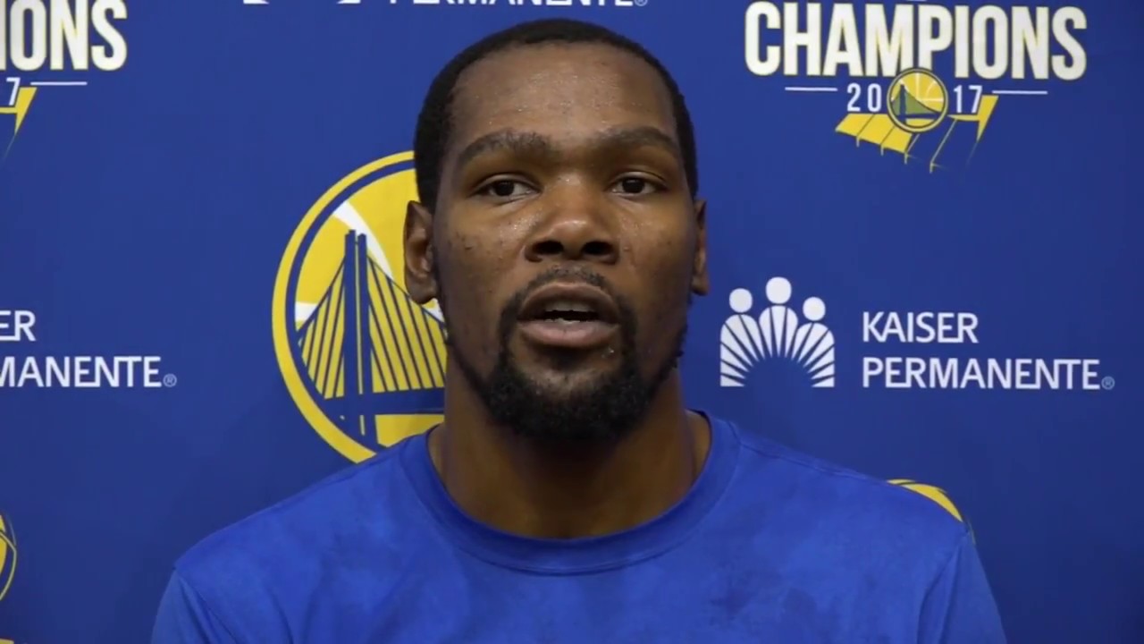 Kevin Durant comments on sharing GQ