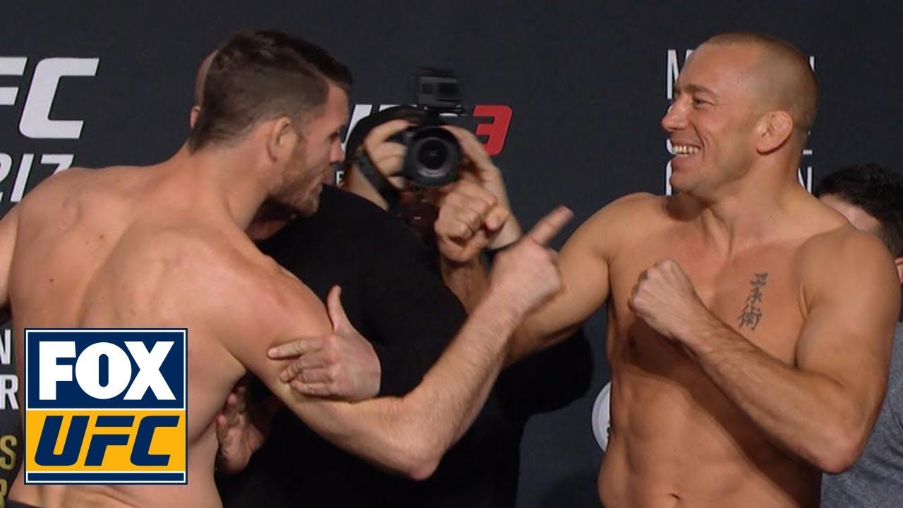 UFC 217 weigh-in faceoffs | UFC 217