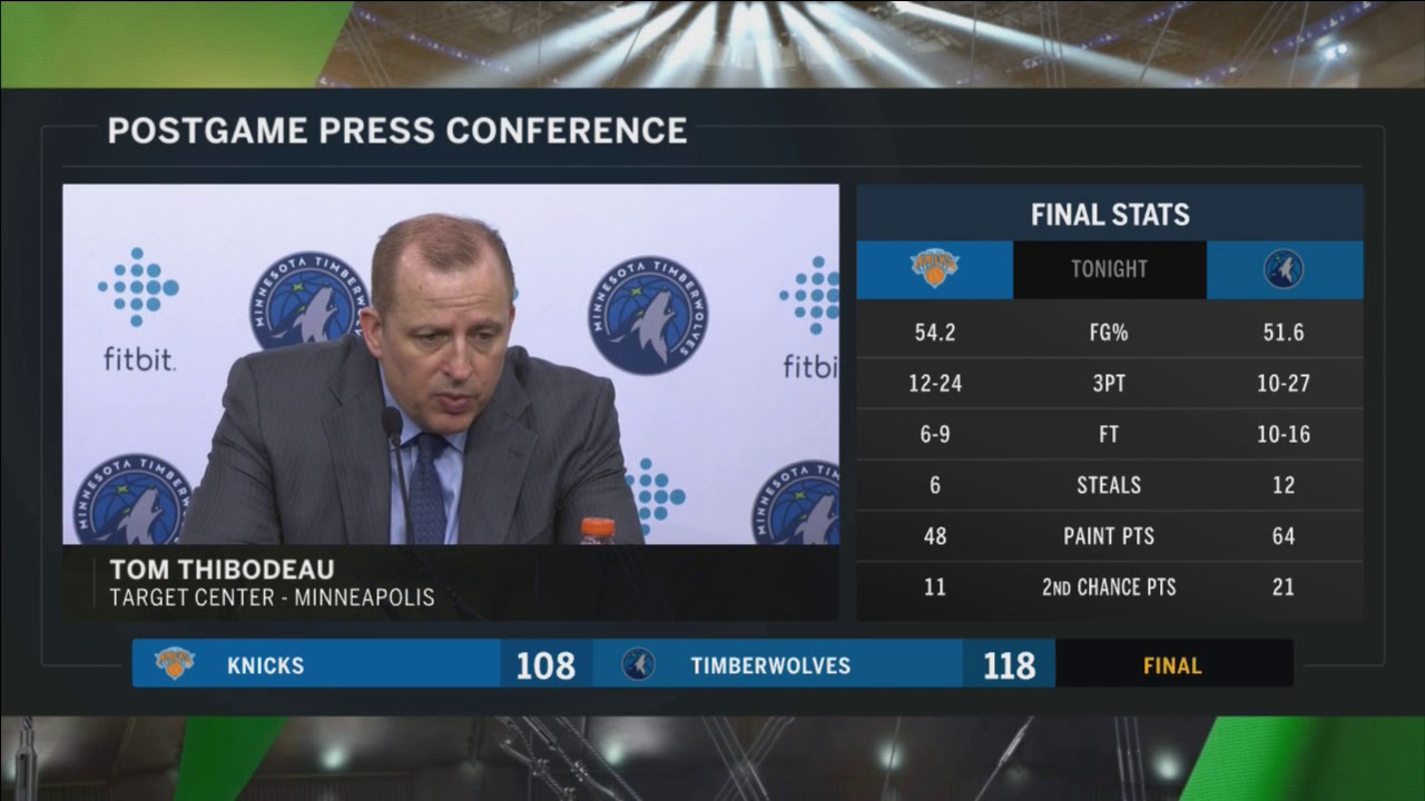 Tom Thibodeau: It’s the smart way to do it