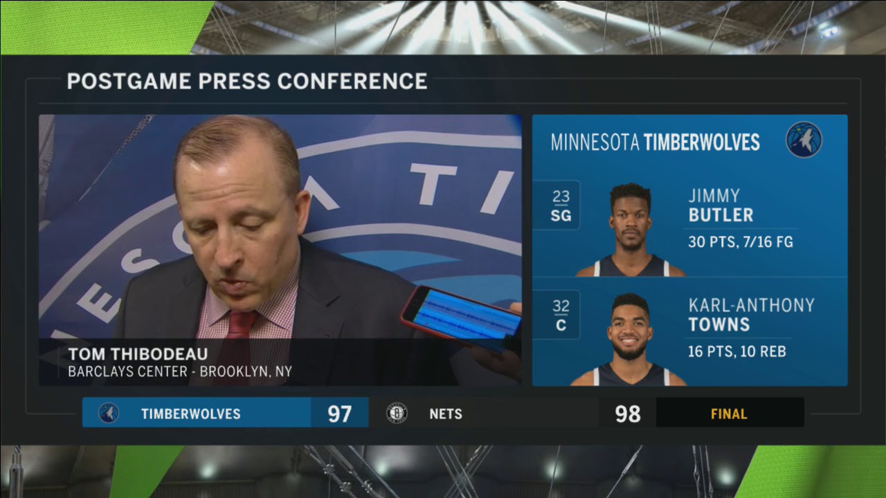 Tom Thibodeau: That’s the difference between winning and losing