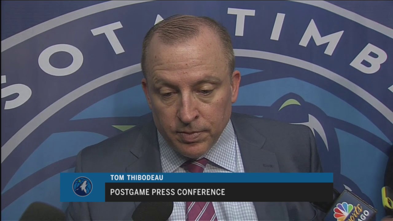 Tom Thibodeau: We’re not good enough to think the game is over