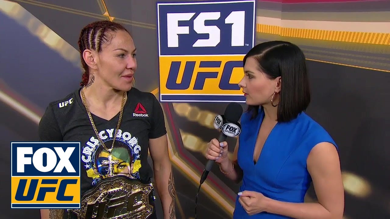 Cris Cyborg talks with Megan Olivi | INTERVIEW | UFC 222