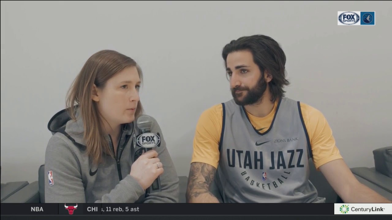 Lindsay Whalen catches up with old friend Ricky Rubio