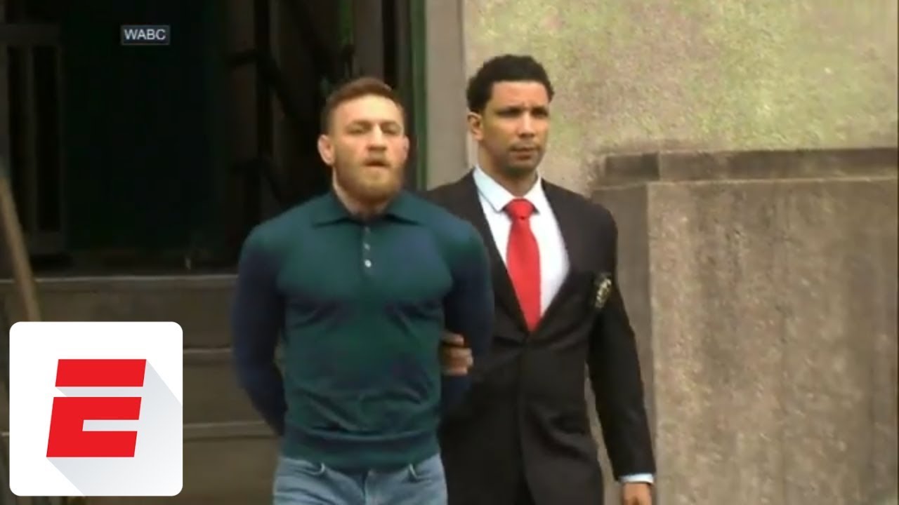 Conor McGregor taken out of NYC police