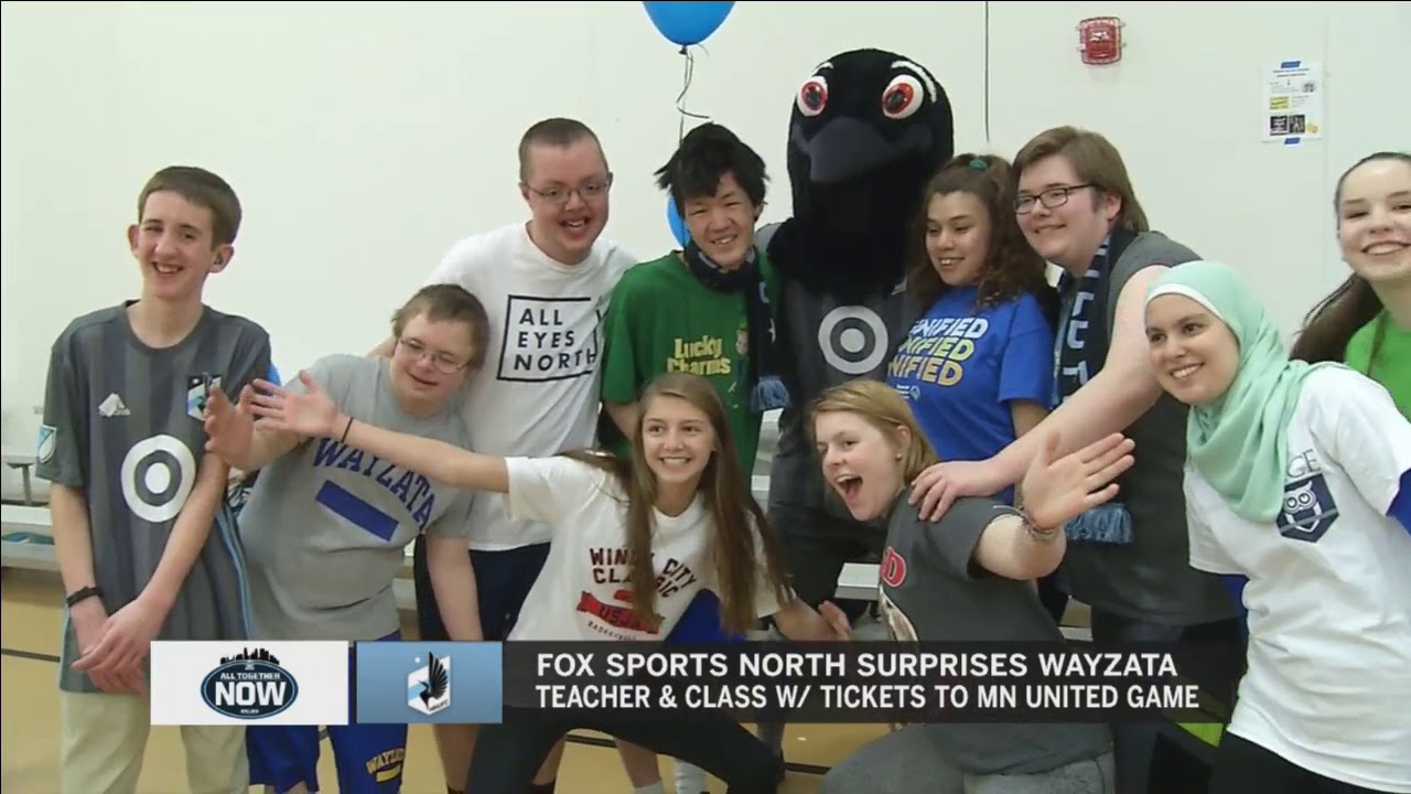 FOX Sports North Surprises Wayzata Teacher + Class with tickets to MN United Game