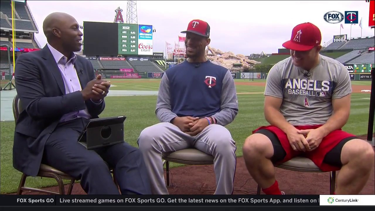 Centerfield sit down: Torii Hunter, Mike Trout and Byron Buxton