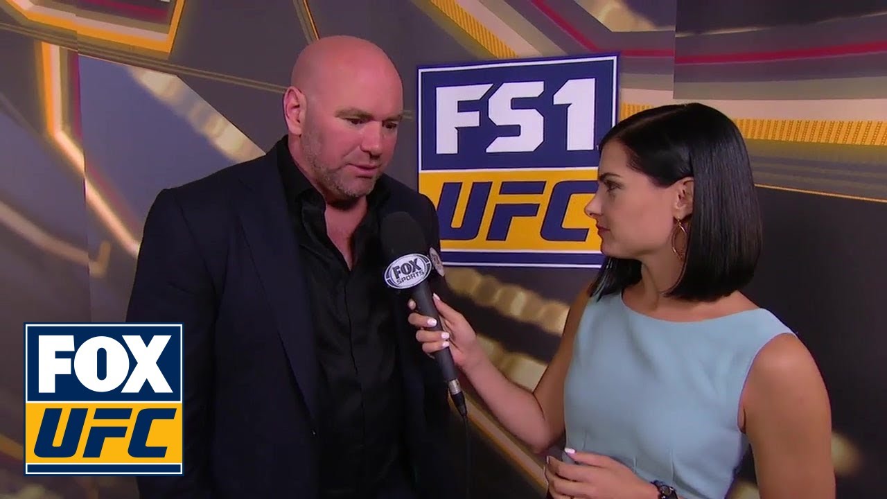 Dana White talks about UFC 225 With Megan Olivi | INTERVIEW