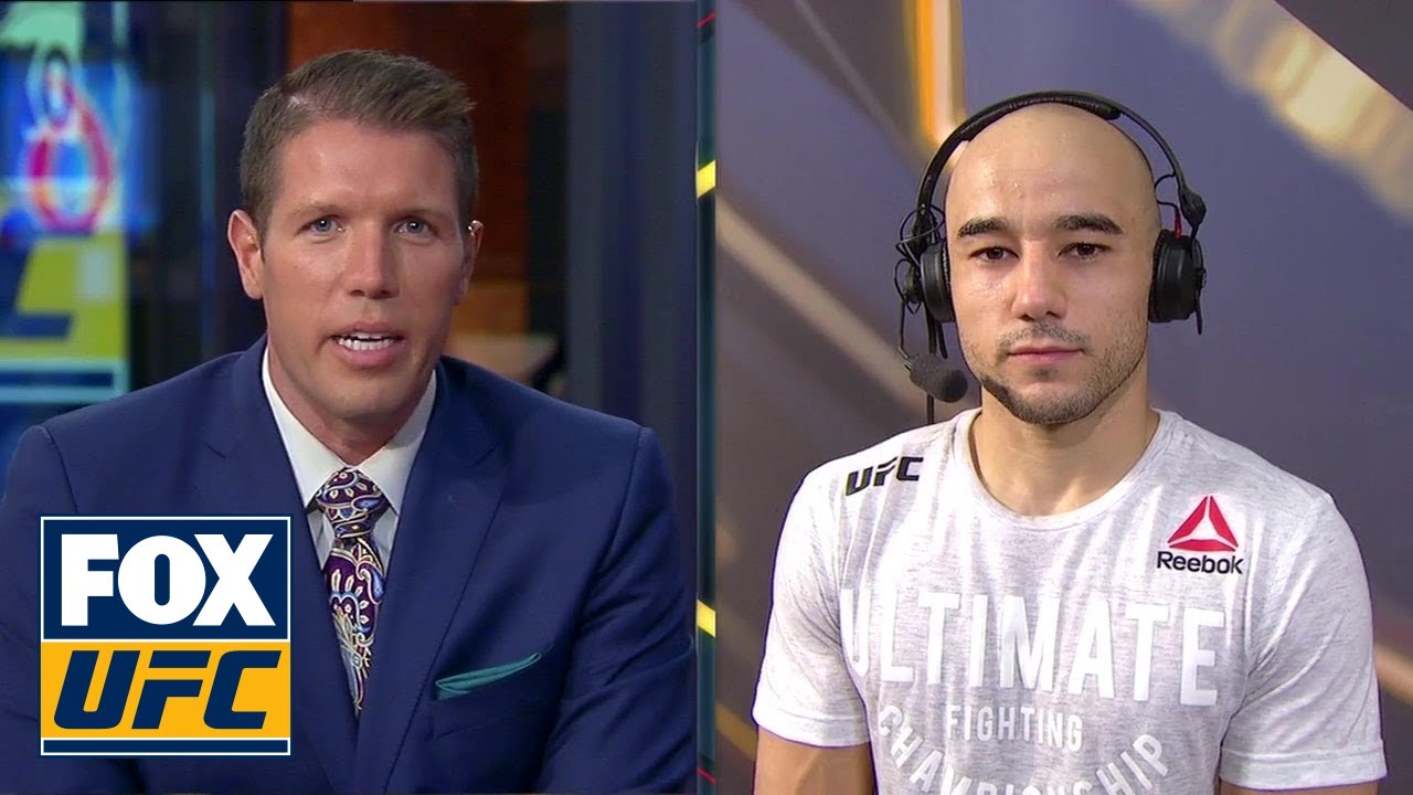 Marlon Moraes talks to the UFC on FOX crew | INTERVIEW |