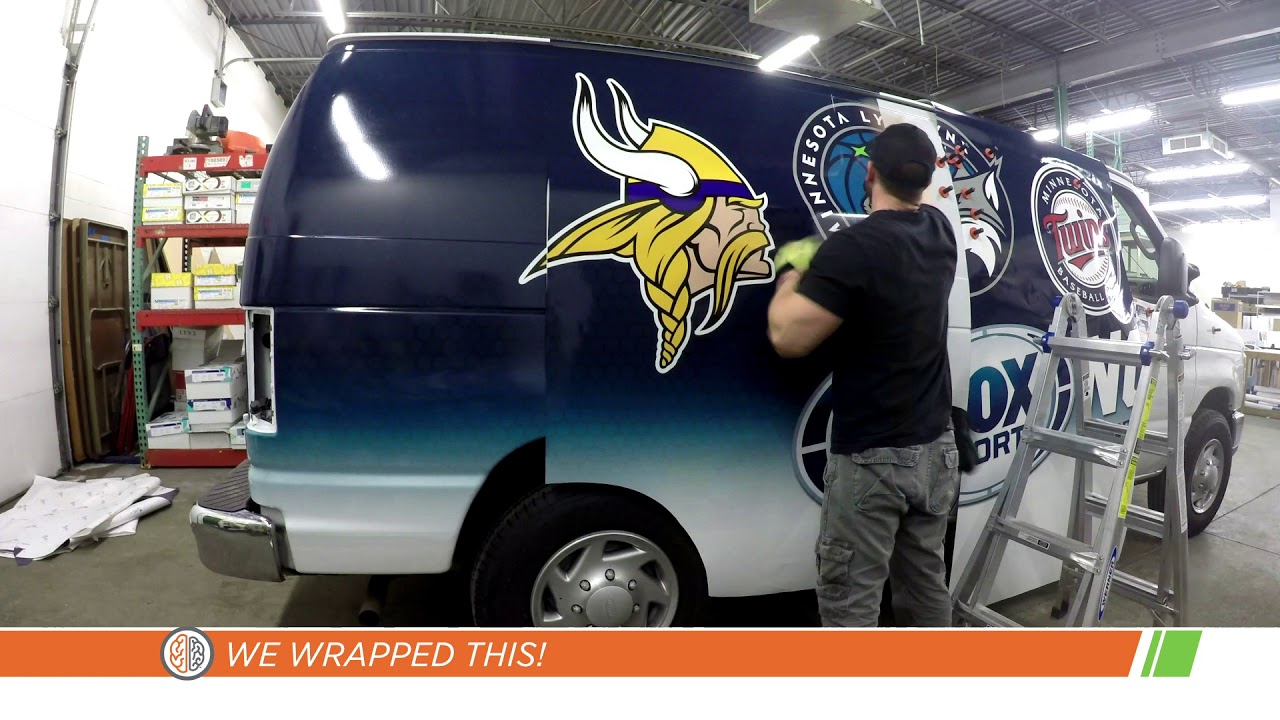Fox Sports North Vehicle Wrap