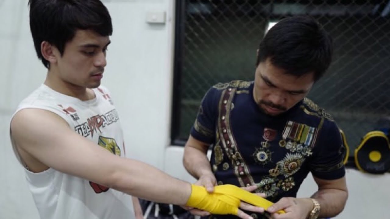 Manny Pacquiao Entrena A Su Sucesor… ¡Emmanuel Pacquiao Jr!