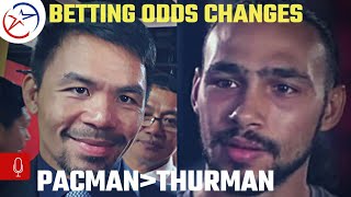Manny Pacquiao is Now the Favorite in Vegas Betting Odds | What Happened?