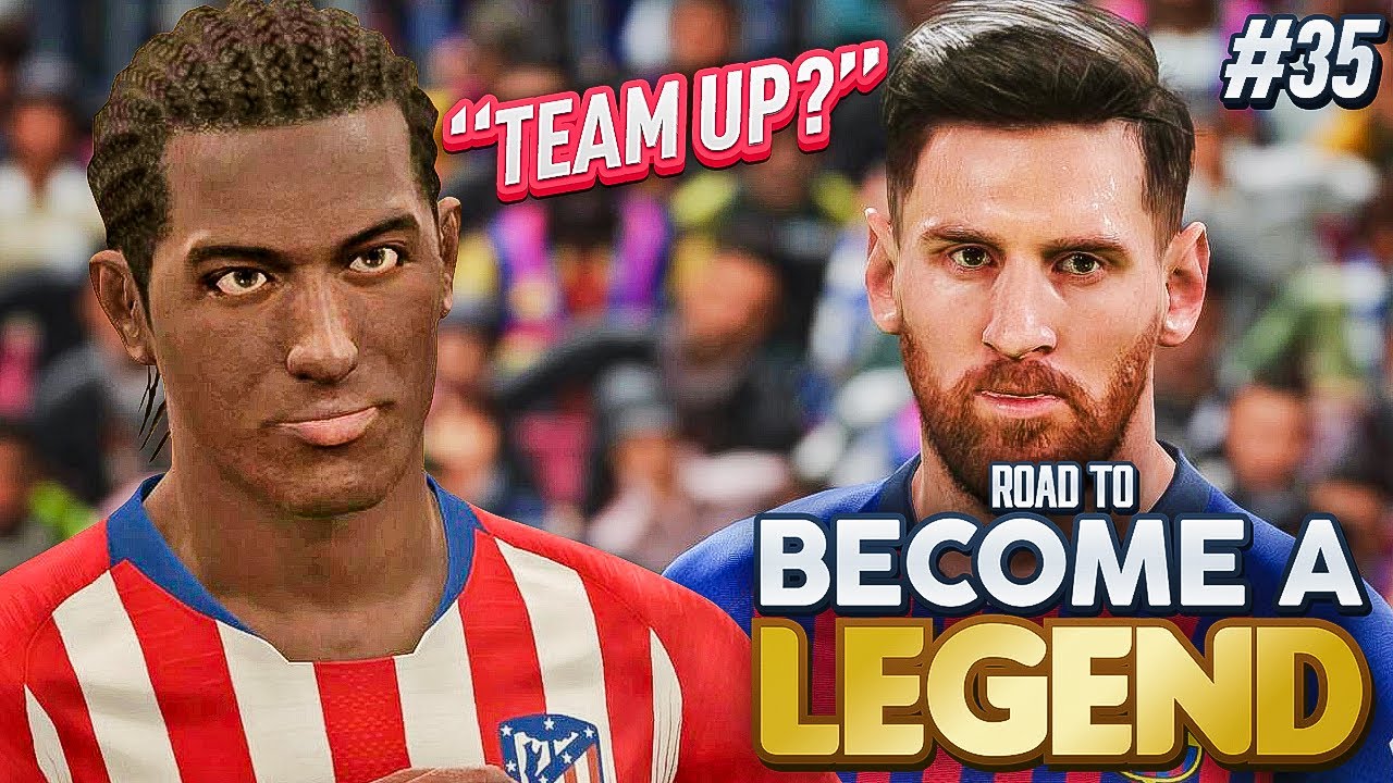 ROAD TO BECOME A LEGEND! PES 2019 #35 “LIONEL MESSI WANTS MANNY BARCA MOVE?!”