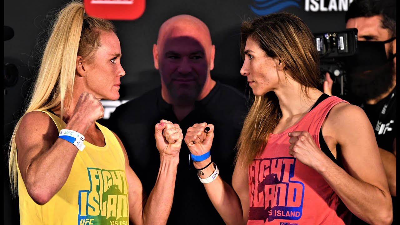 UFC Fight Island 4: Weigh-in Faceoffs