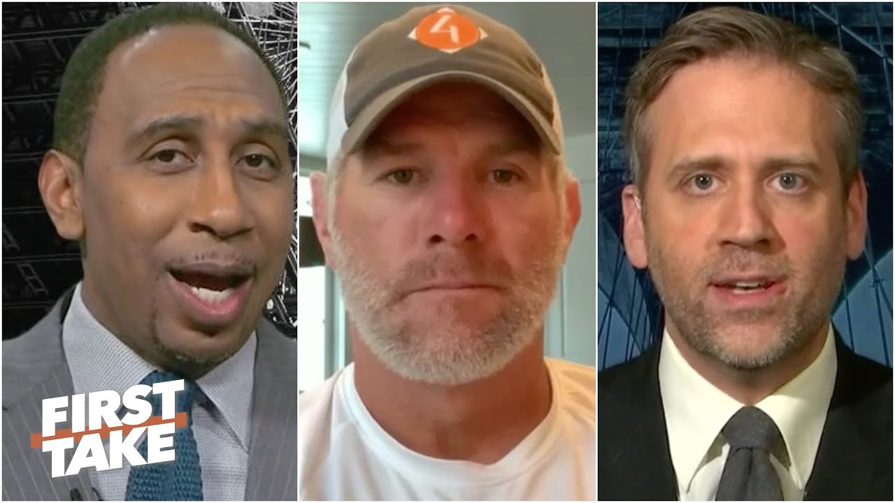 Brett Favre debates Stephen A. Max on Patrick Mahomes, Aaron Rodgers Carson