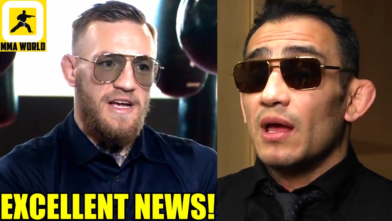 Conor McGregor reacts to Tony Ferguson agreeing to fight on Dec 12 at UFC 256,Dana White
