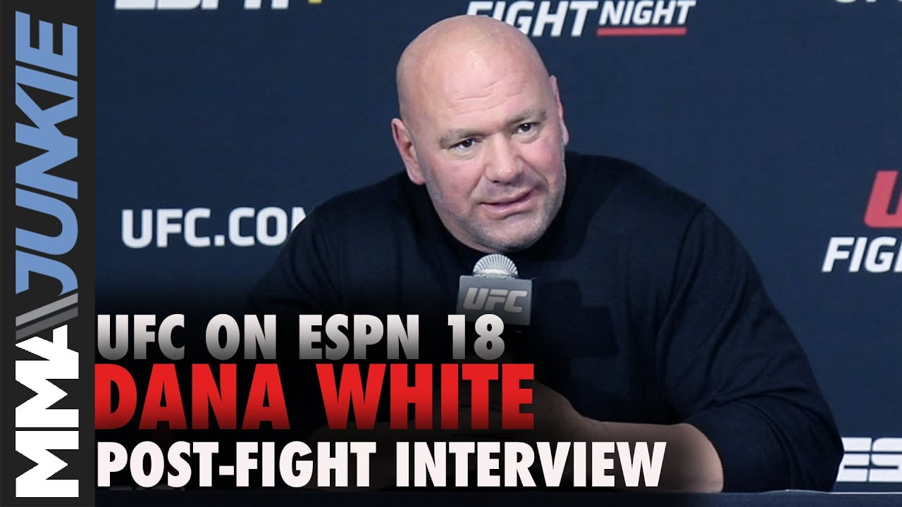 Dana White: Mike Tyson was ‘f*cking awesome’ in boxing comeback | UFC on ESPN 18 full