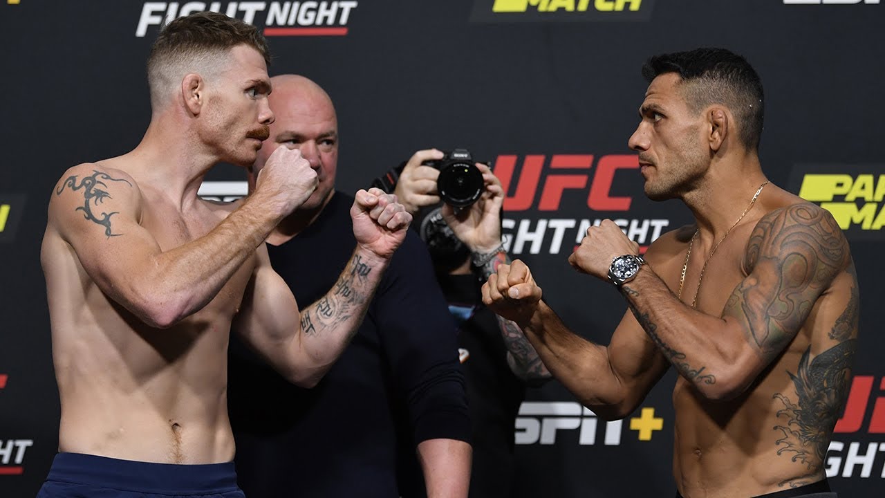 Todas as encaradas da Pesagem | UFC Vegas 14