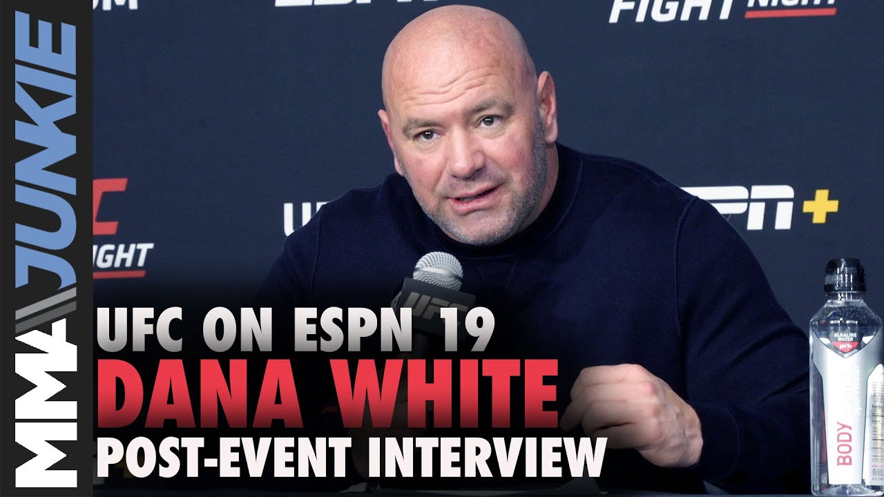 Dana White explains Yoel Romero release, says 60 cuts coming | UFC on ESPN 19 full
