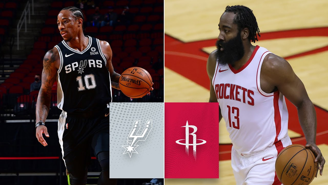 San Antonio Spurs vs. Houston Rockets | 2020 NBA Preseason Highlights