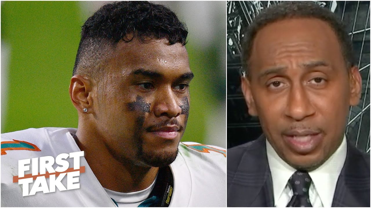 Stephen A. has more faith in Tua Tagovailoa than Cam Newton in Week 15 | First