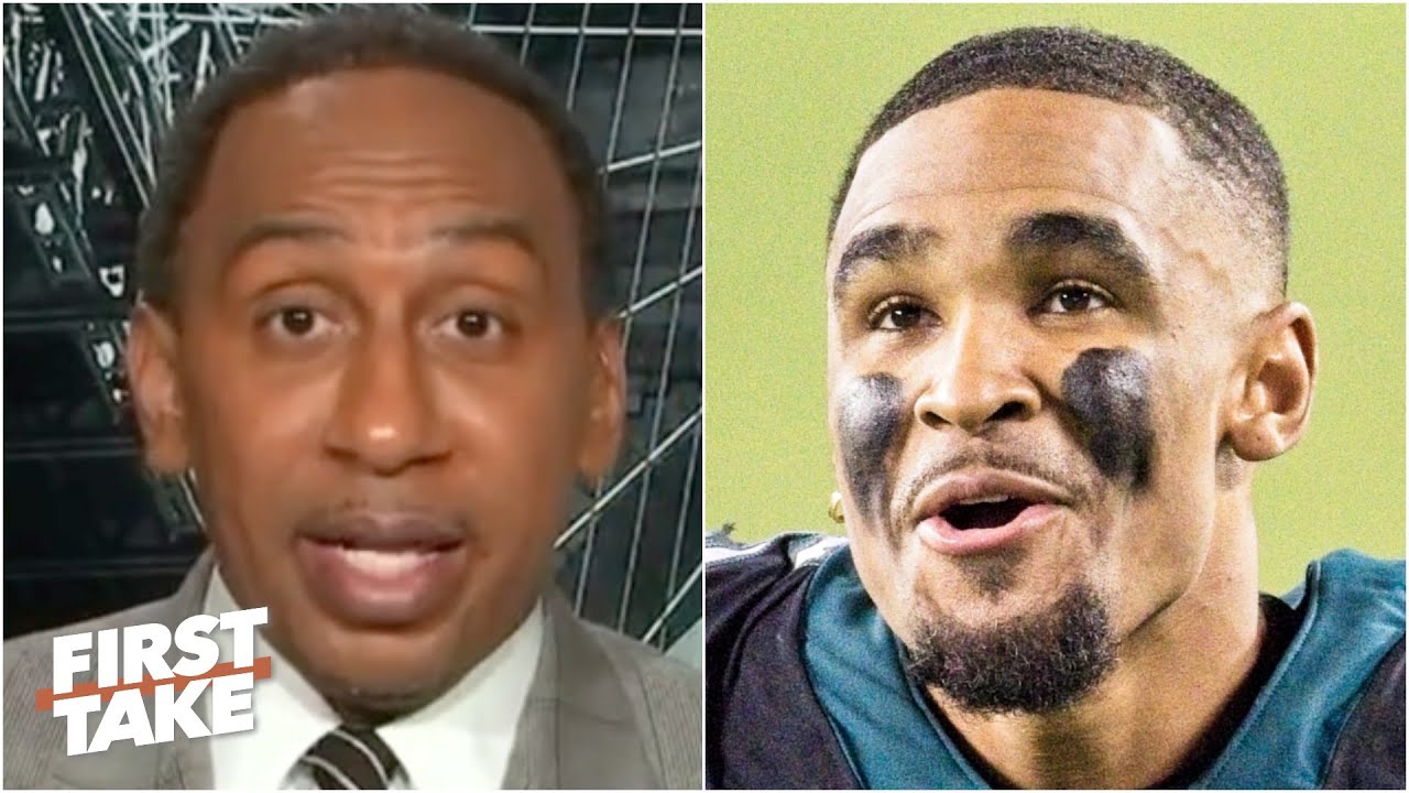 Stephen A. warns Jalen Hurts against ‘stinking up the place’ vs. the Cardinals