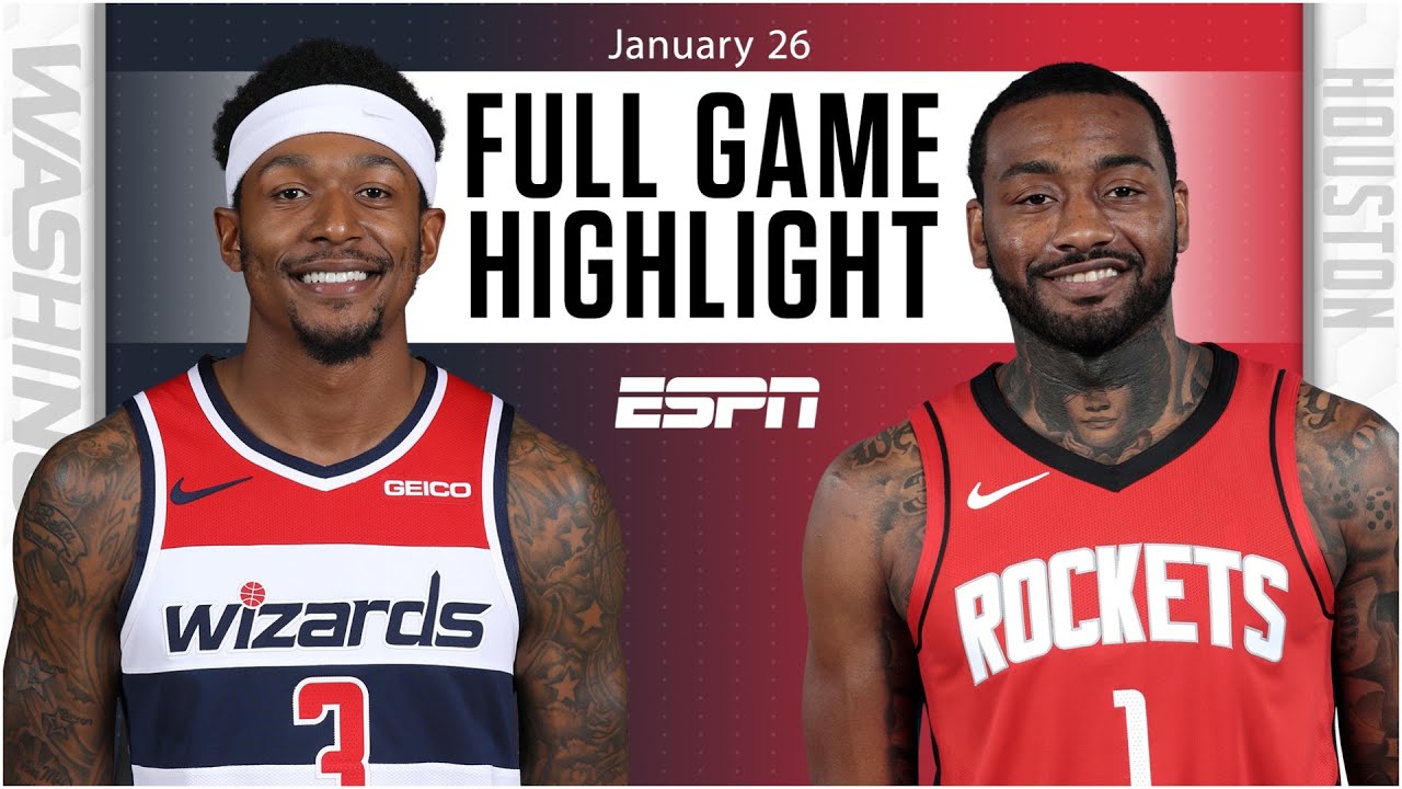 Washington Wizards vs. Houston Rockets [FULL GAME HIGHLIGHTS] | NBA on ESPN
