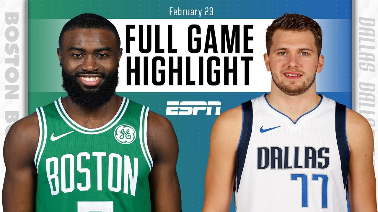 Boston Celtics vs. Dallas Mavericks [FULL GAME HIGHLIGHTS] | NBA on ESPN