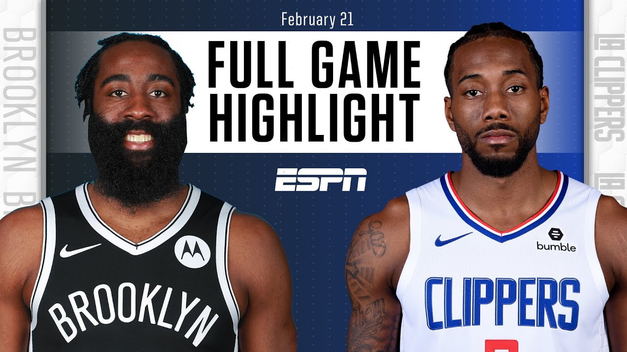 Brooklyn Nets vs LA Clippers [FULL GAME HIGHLIGHTS] | NBA on ESPN