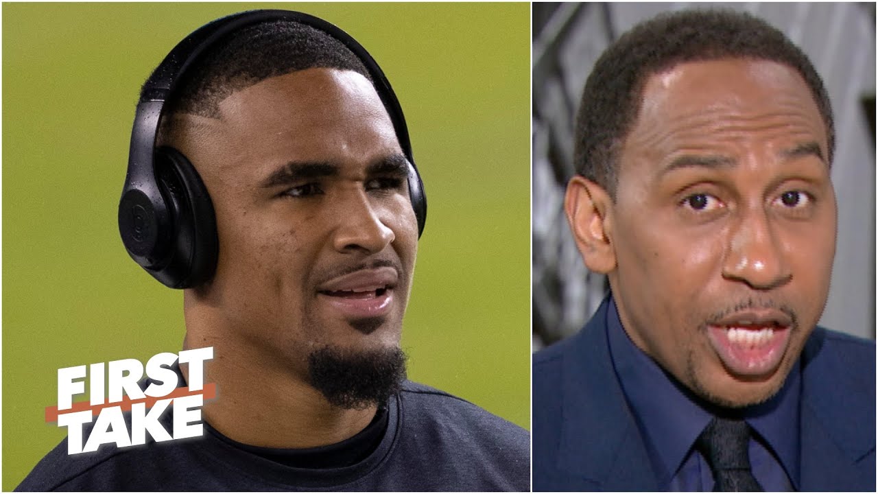 Stephen A. doesn’t like that the Eagles are handing Jalen Hurts the starting