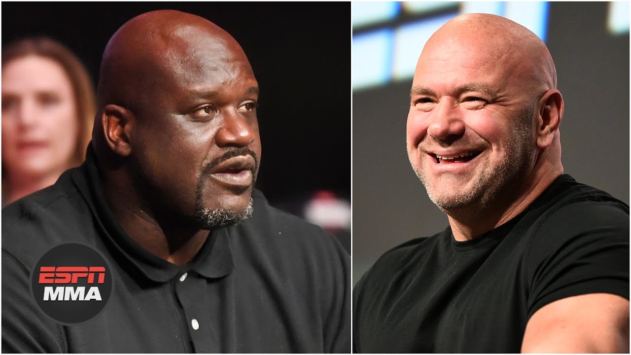 Shaq & Dana White talk upcoming UFC fights, the Shaquille O’Neal Foundation | ESPN MMA