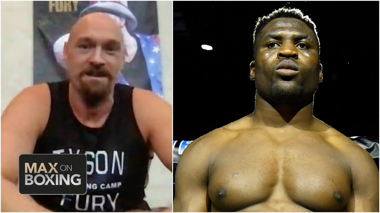 Tyson Fury says he’ll beat Francis Ngannou after Anthony Joshua | Max on
