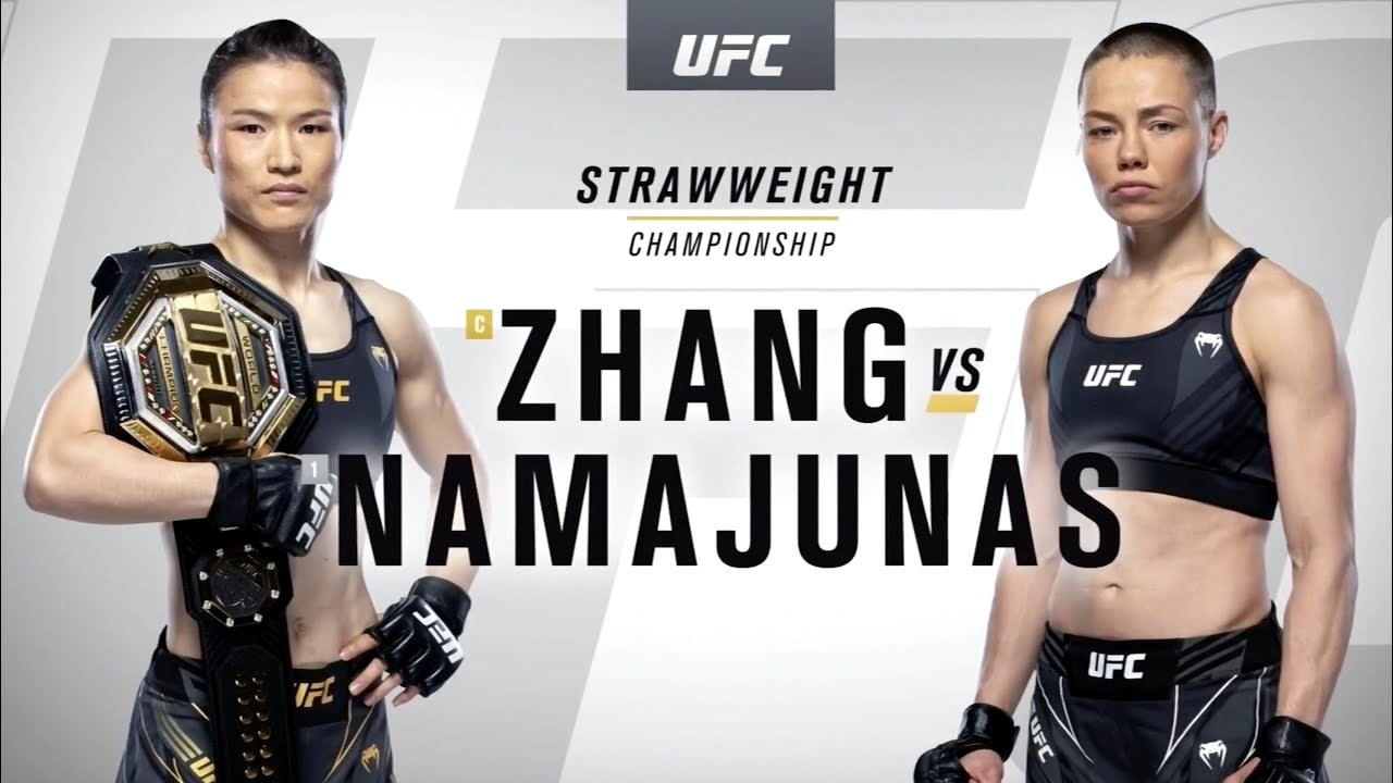 UFC 261: Zhang Weili vs Rose Namajunas Highlights