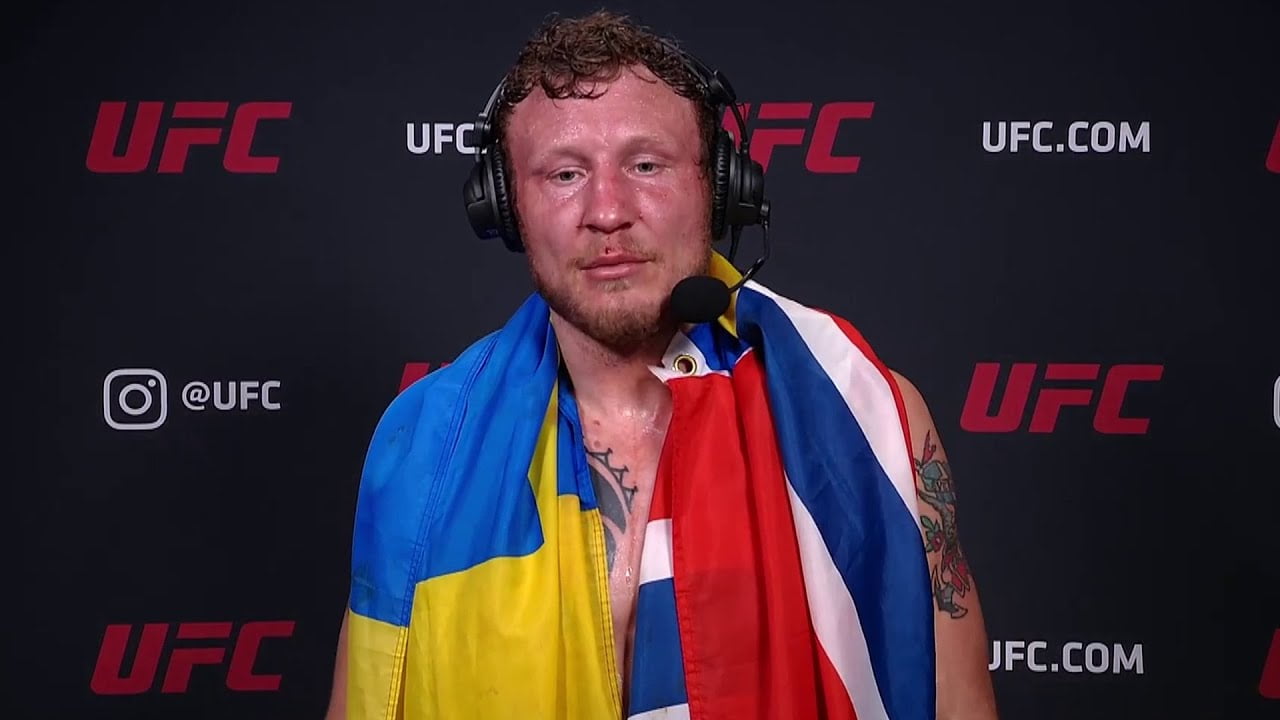 Jack Hermansson – “I Fought With Urgency” | UFC Vegas 27 Post-fight Interview